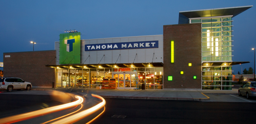 Tahoma Market at Night
