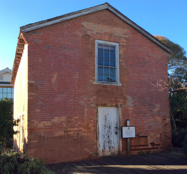 California's first brick building.