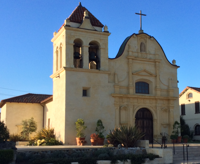 San Carlos Cathedral pre-dates the missions. 