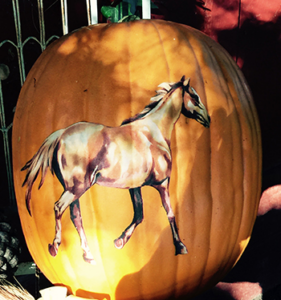 Horse Pumpkin