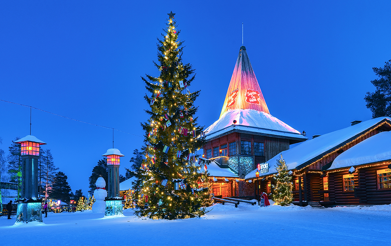 Santa's Office in Lapland