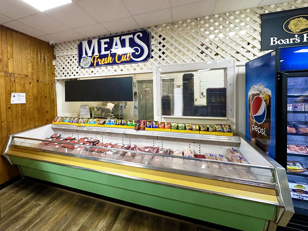 Meat Counter at One Stop