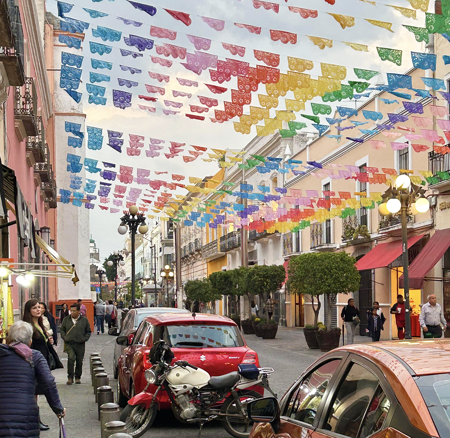 Candy Street in Puebla