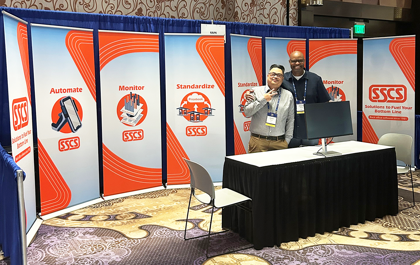 SSCS Techs at Booth