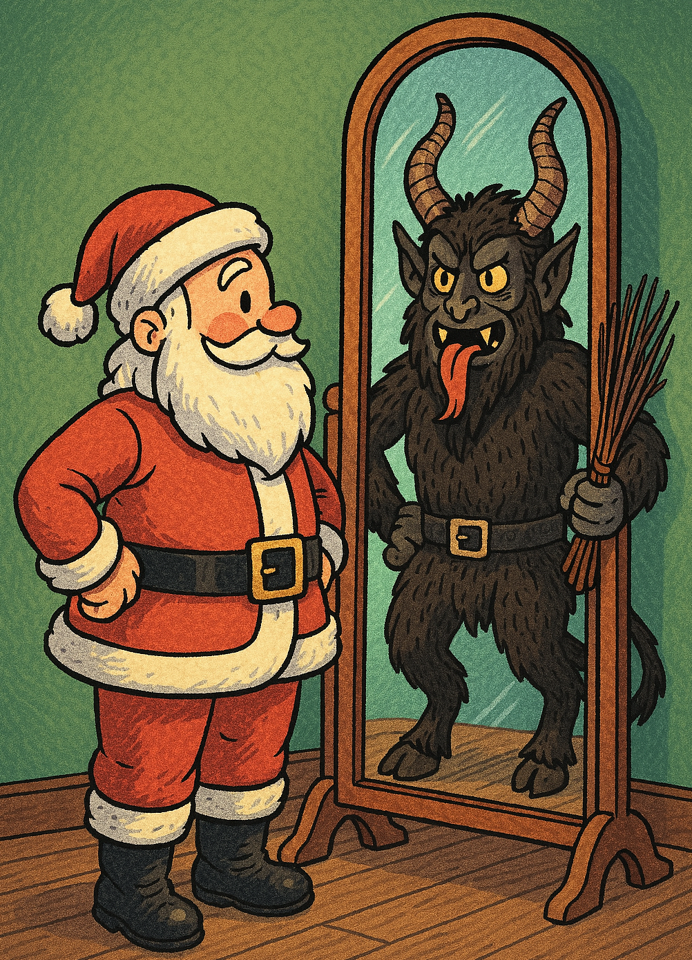 Santa vs. Krampus