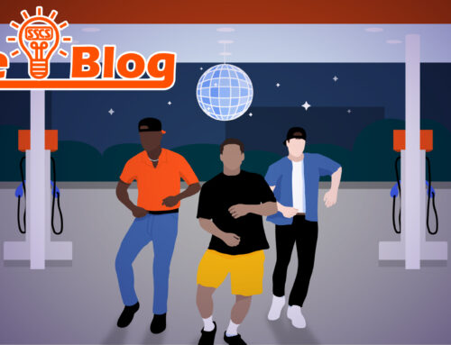 The Gas Station’s a Stage; We’re Just the Audience